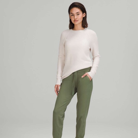 Lululemon Merino Wool Honeycomb Sweater White Opal - Picture 1 of 13